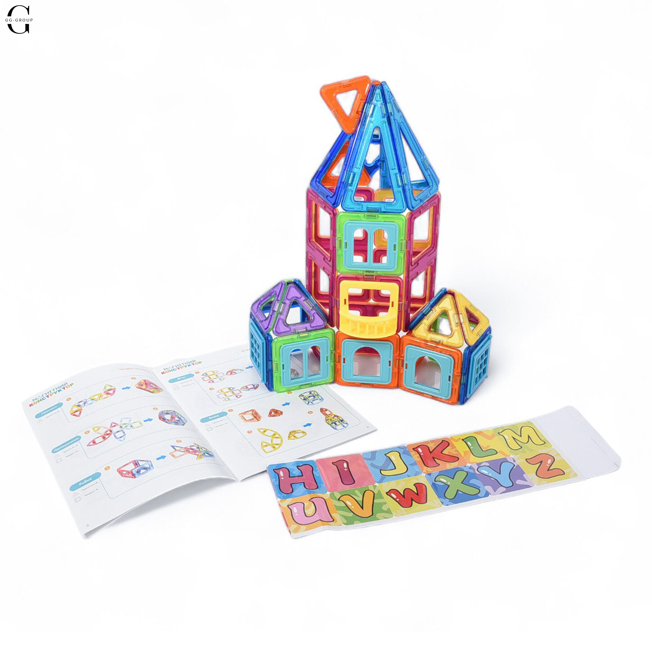 Магнитный конструктор Magical Magnet 66 Magnit/Magical/LIMO TOY